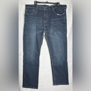 Levis 559 - 0457 Jeans Men 38x32 Relaxed Fit Blue Denim Straight Leg Dark Wash